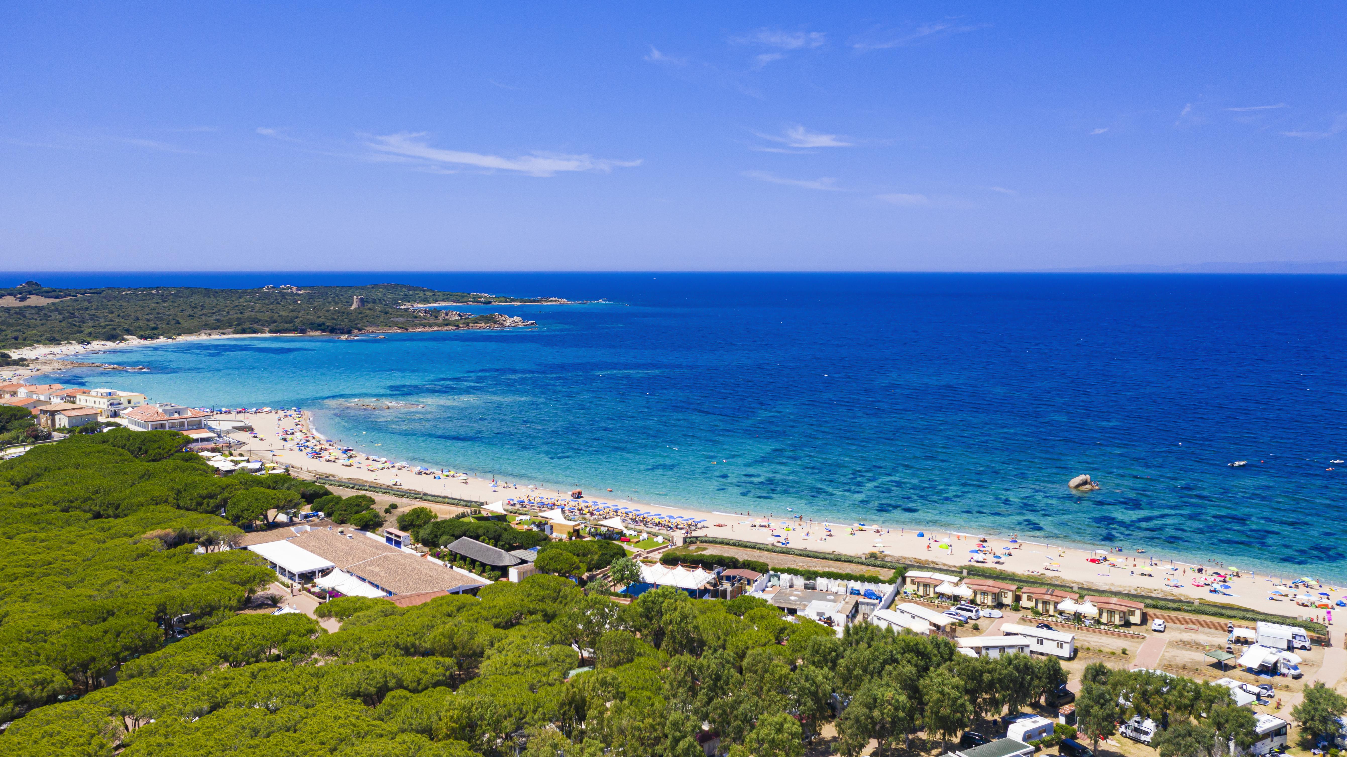 Camping Village Baia Blu La Tortuga Aglientu Dış mekan fotoğraf